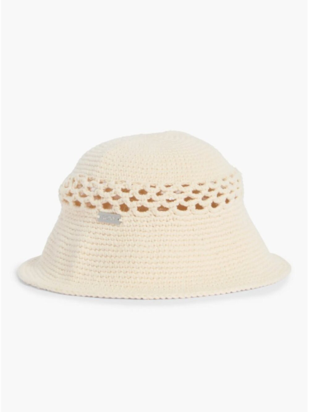 NWT Roxy Down the Street Crochet Open Stitch Bucket Hat